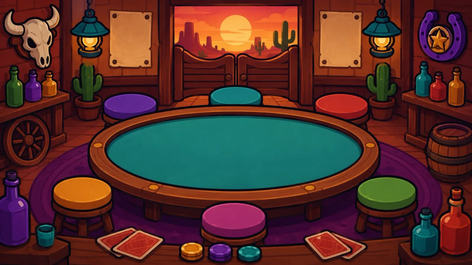 A multiplayer room panel